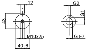 Чертеж 4.3 Мотор-редукторы MNHL 40